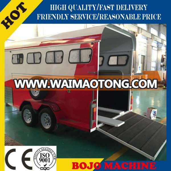 HT-2 classic horse trailers/horse carriage trailer/chinese imported horse floats